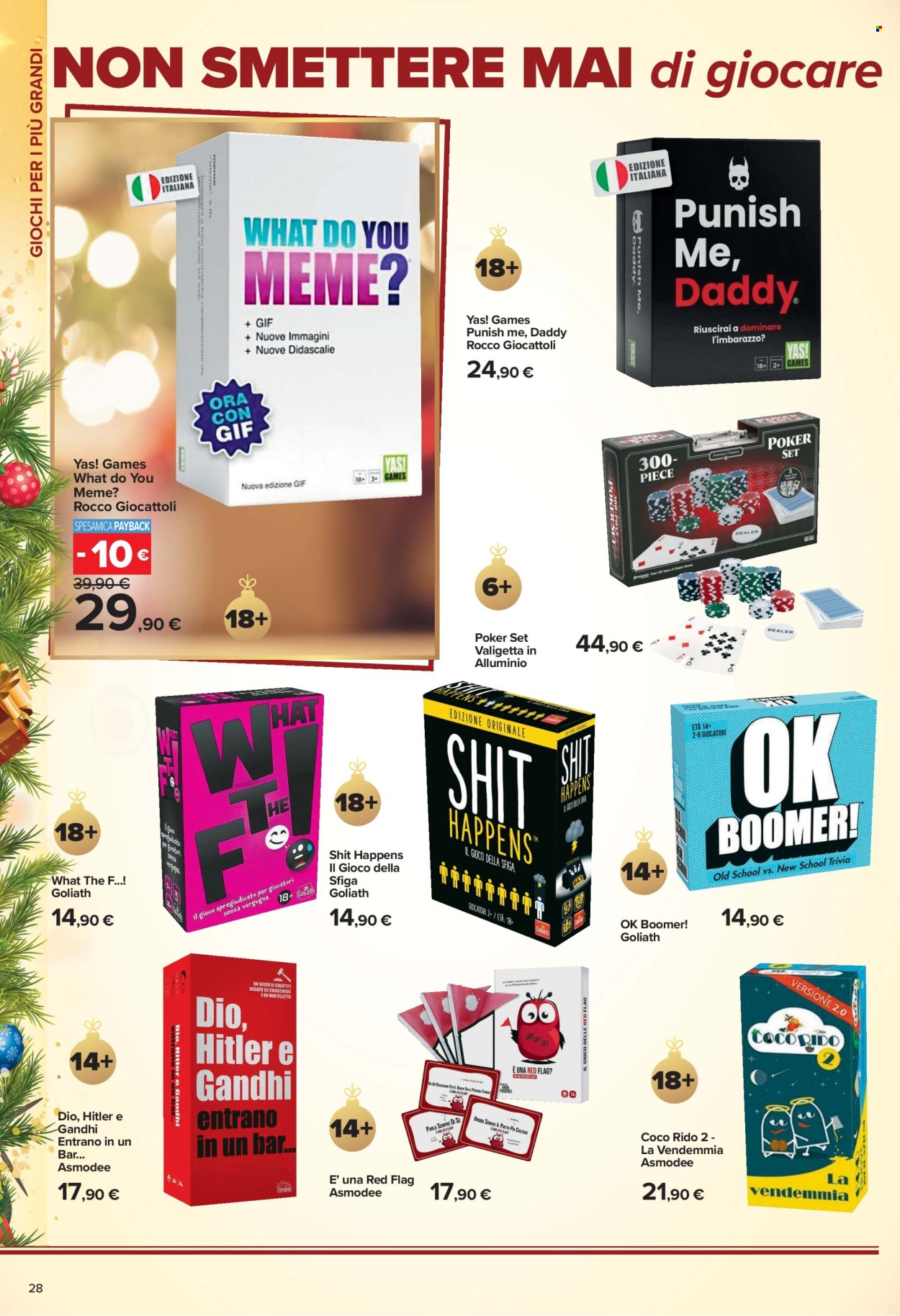 Volantino Carrefour - 23/10/2026 - 24/12/2026. Pagina 28