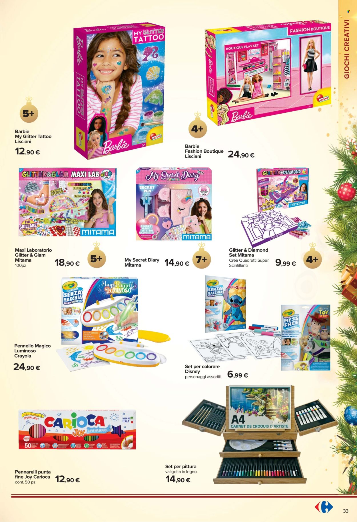 Volantino Carrefour - 23/10/2026 - 24/12/2026. Pagina 33