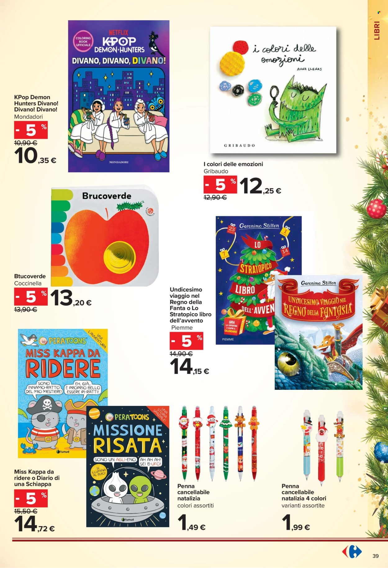 Volantino Carrefour - 23/10/2026 - 24/12/2026. Pagina 39