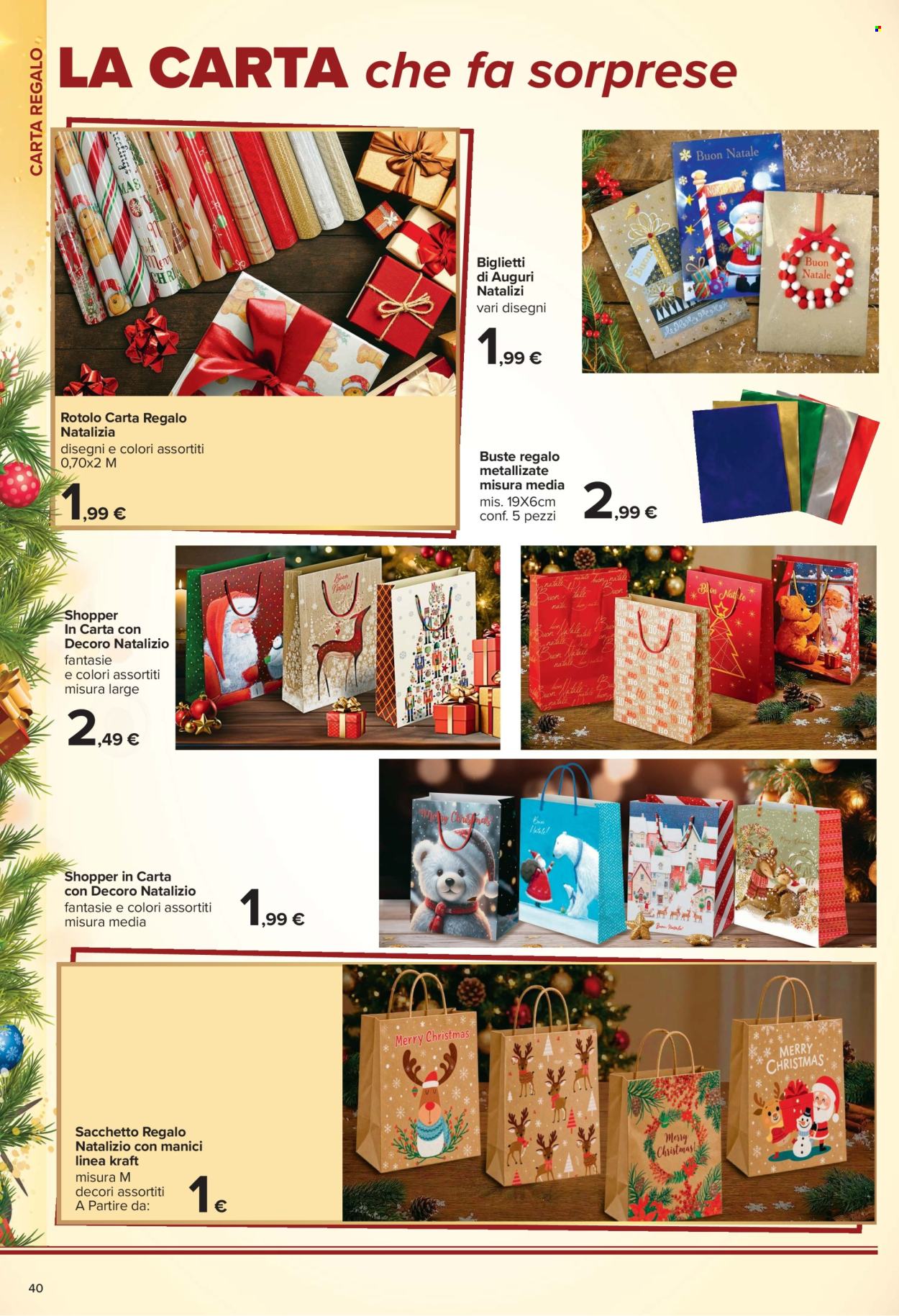 Volantino Carrefour - 23/10/2026 - 24/12/2026. Pagina 40