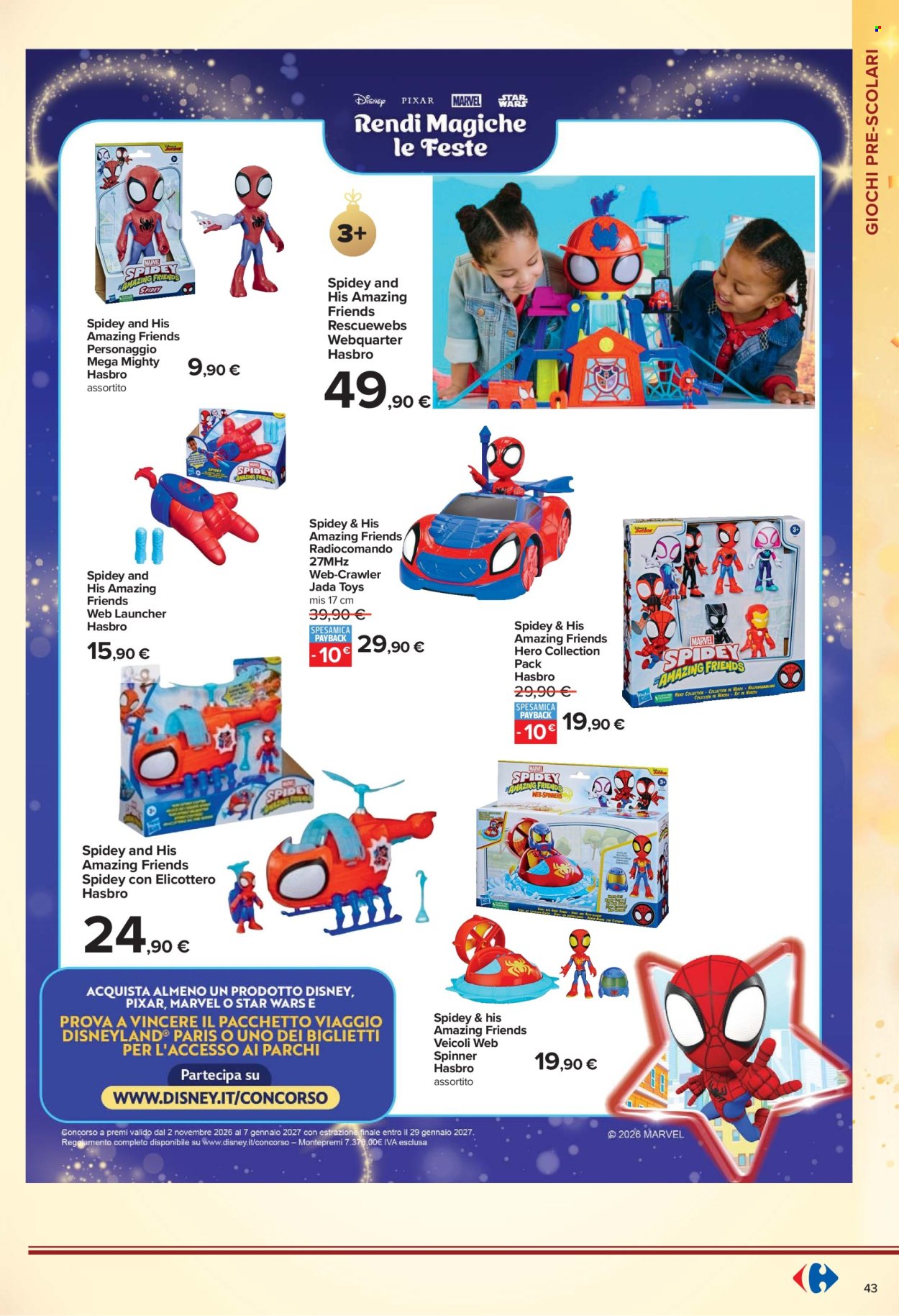 Volantino Carrefour - 23/10/2026 - 24/12/2026. Pagina 43