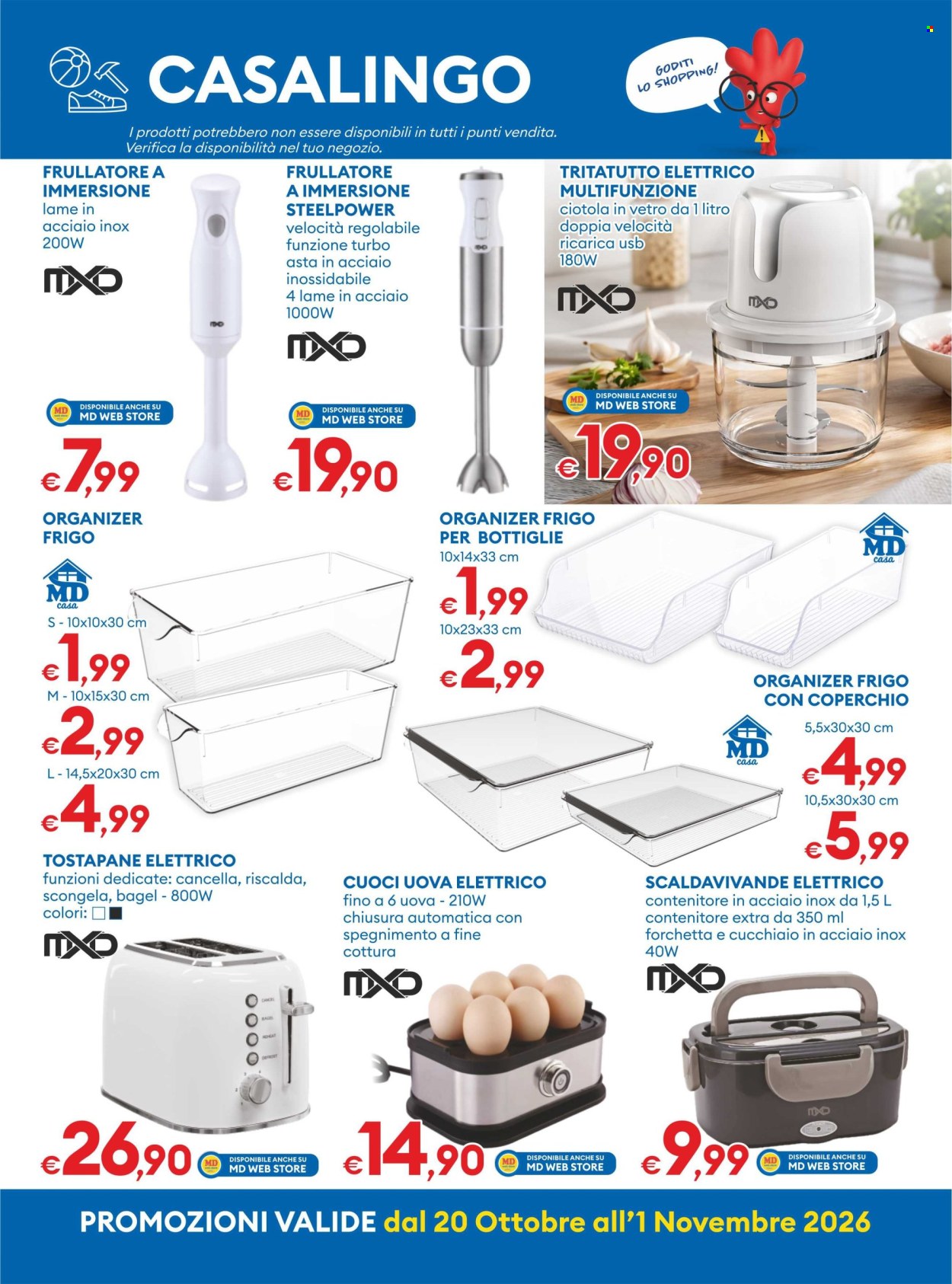 Volantino MD Discount - 20/10/2026 - 1/11/2026. Pagina 17