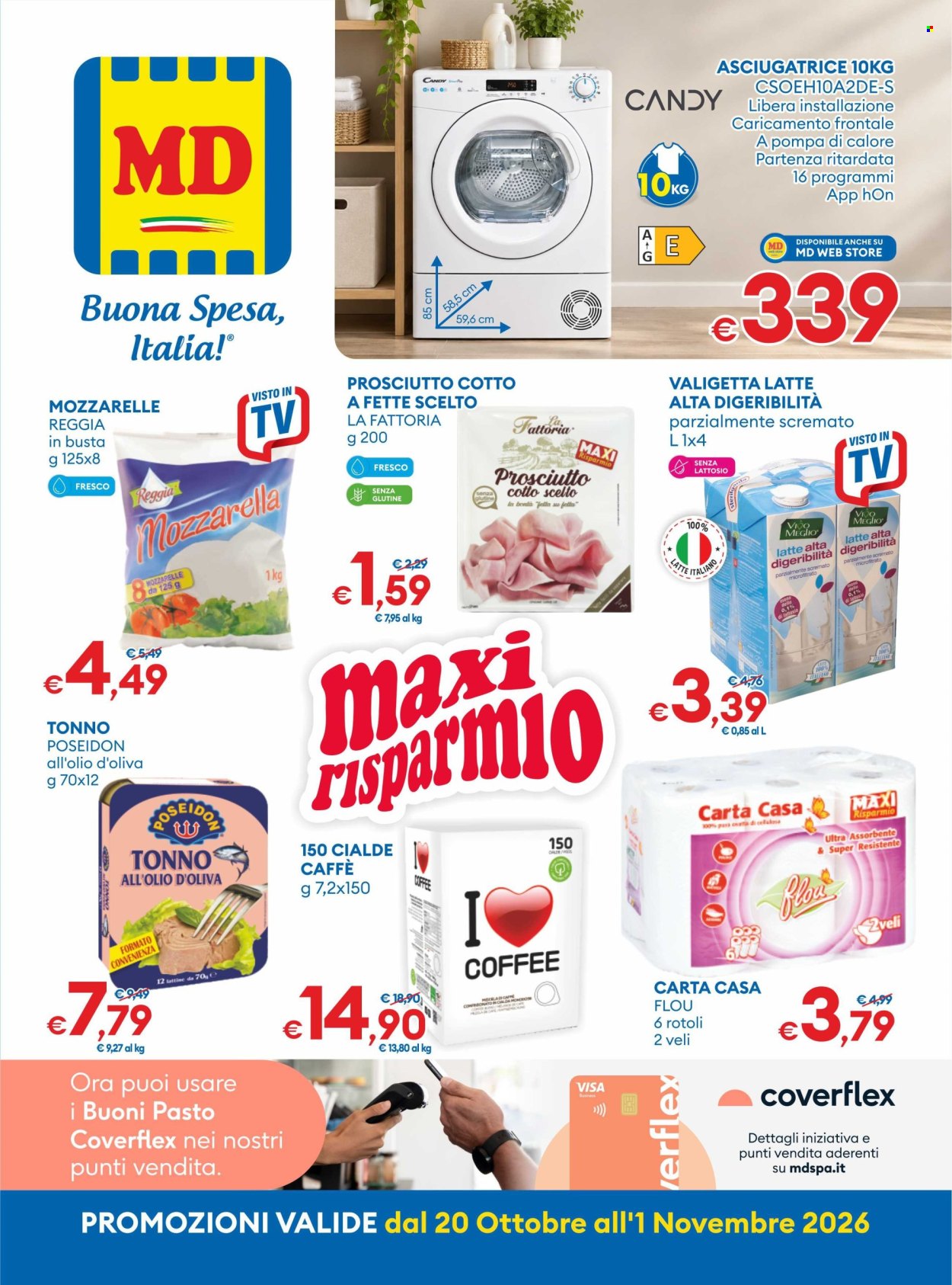 Volantino MD Discount - 20/10/2026 - 1/11/2026. Pagina 1