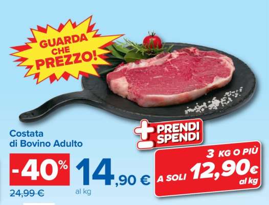 Costata Di Bovino Adulto