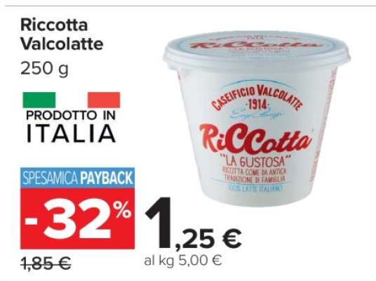 Ricotta Valcolatte