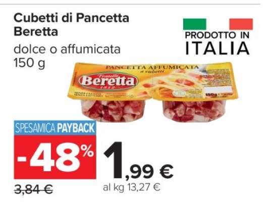 Cubetti di Pancetta Beretta