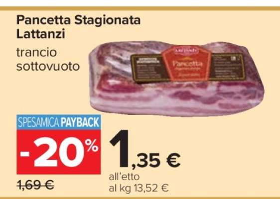 Pancetta Stagionata Lattanzi