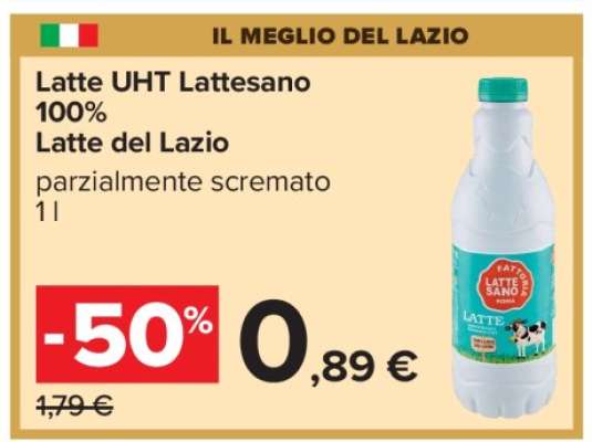 Latte UHT Lattesano