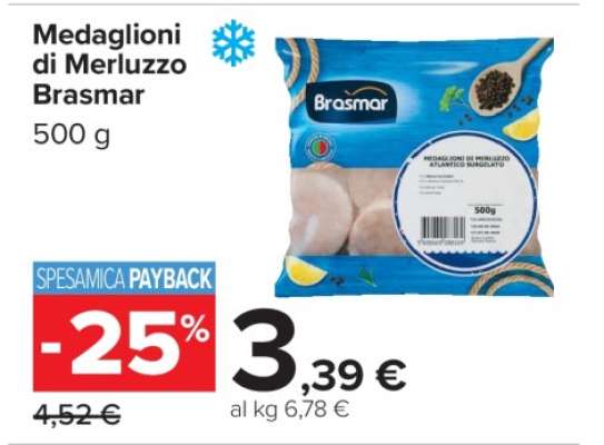 Medaglioni di Merluzzo Brasmar