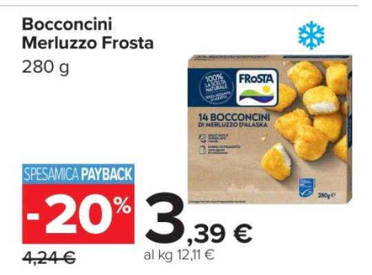 Bocconcini Merluzzo Frosta