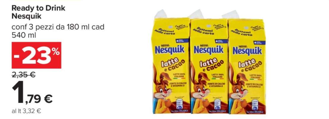 Ready to Drink Nesquik
