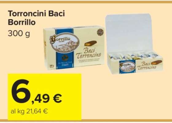 Torroncini Baci Borrillo