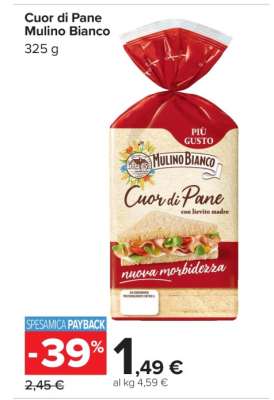CUOR DI PANE MULINO BIANCO