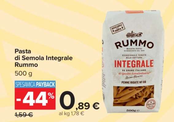 Pasta di Semola Integrale Rummo