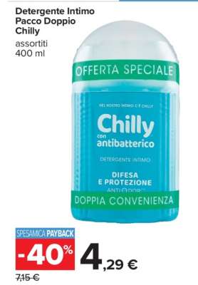 Detergente Intimo Pacco Doppio Chilly