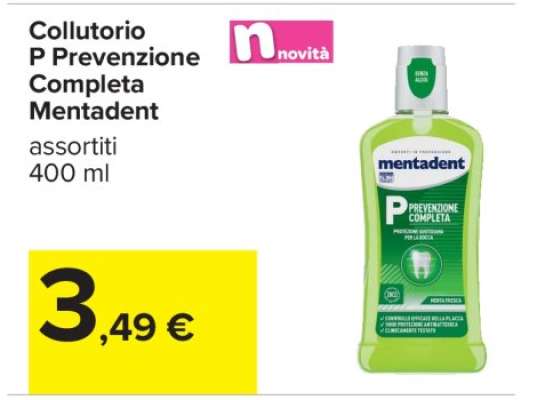 Collutorio P Prevenzione Completa Mentadent