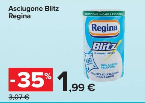 Asciugone Blitz Regina