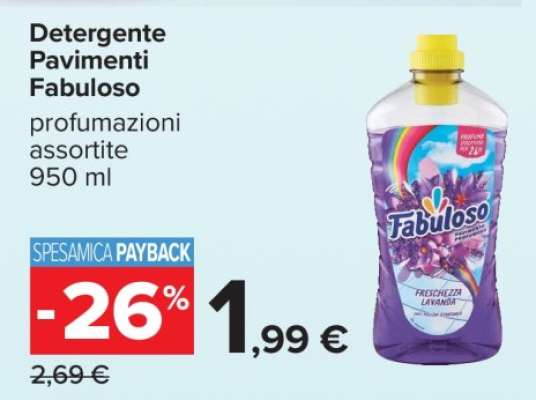 Detergente Pavimenti Fabuloso