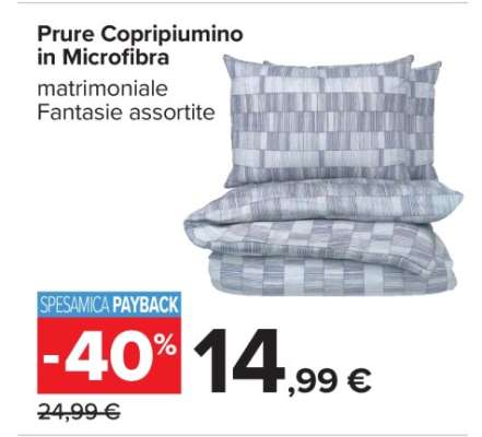 Prure Copripiumino in Microfibra