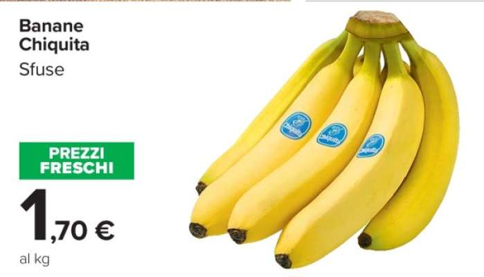 Banane Chiquita Sfuse