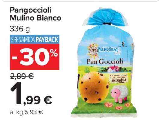 Pangoccioli Mulino Bianco