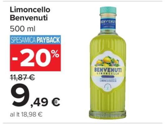 Limoncello Benvenuti
