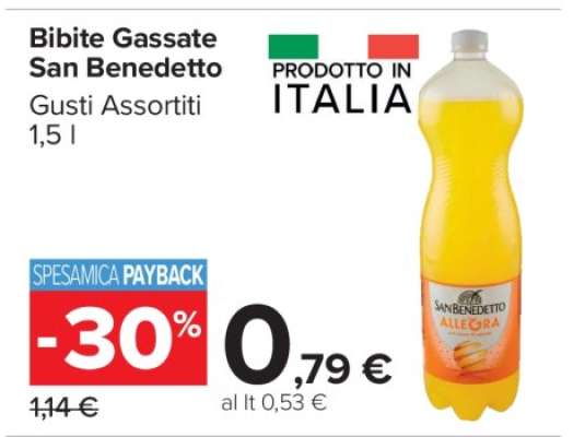 Bibite Gassate San Benedetto