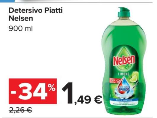 Detersivo Piatti Nelsen