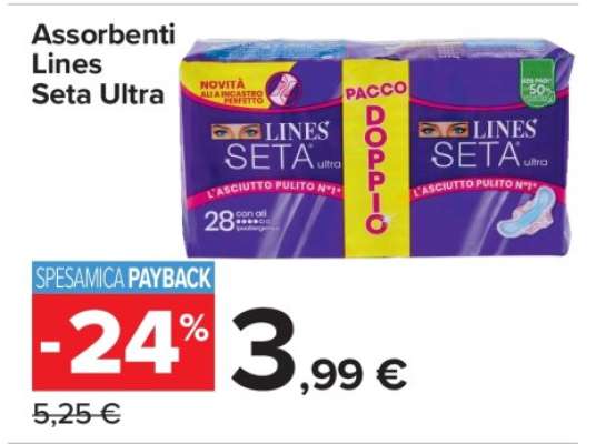 Assorbenti Lines Seta Ultra