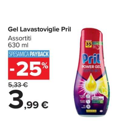 Gel Lavastoviglie Pril