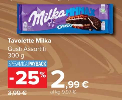 Tavolette Milka