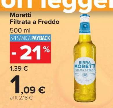 Moretti Filtrata a freddo