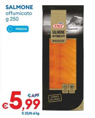 SALMONE affumicato g 250