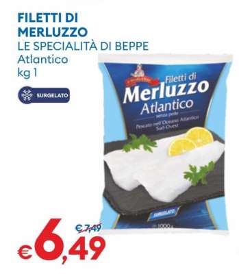 Filetti di Merluzzo