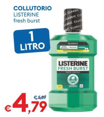 COLLUTORIO LISTERINE fresh burst