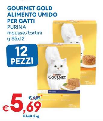 GOURMET GOLD ALIMENTO UMIDO PER GATTI