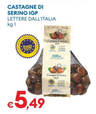 CASTAGNE DI SERINO IGP