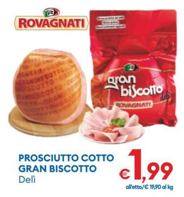 Prosciutto Cotto Gran Biscotto