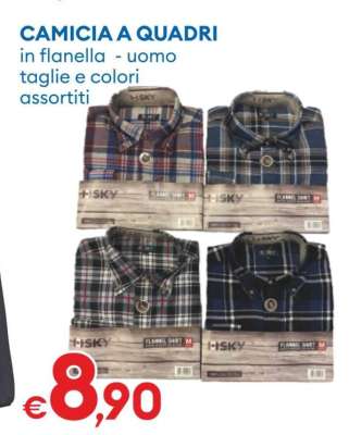 CAMICIA A QUADRI