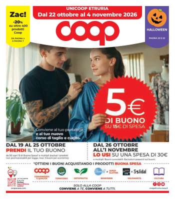 Volantino Coop - 22/10/2026 - 4/11/2026.