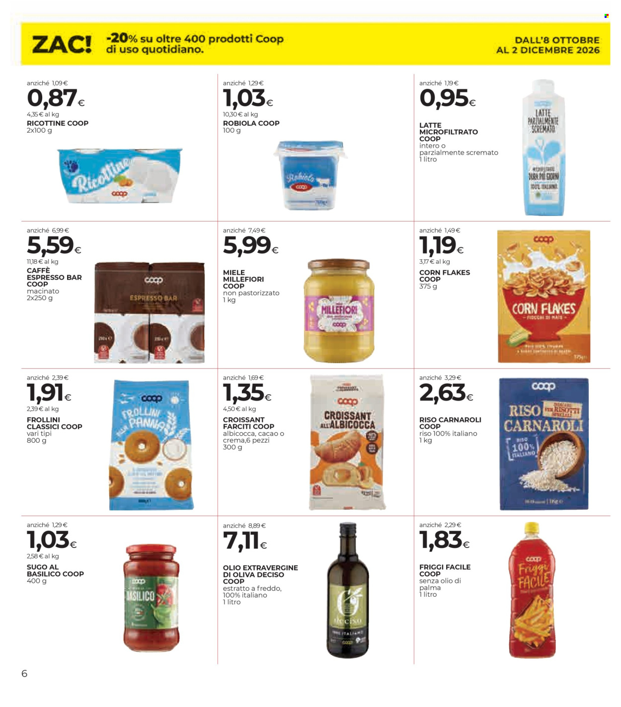 Volantino Coop - 22/10/2026 - 4/11/2026. Pagina 6