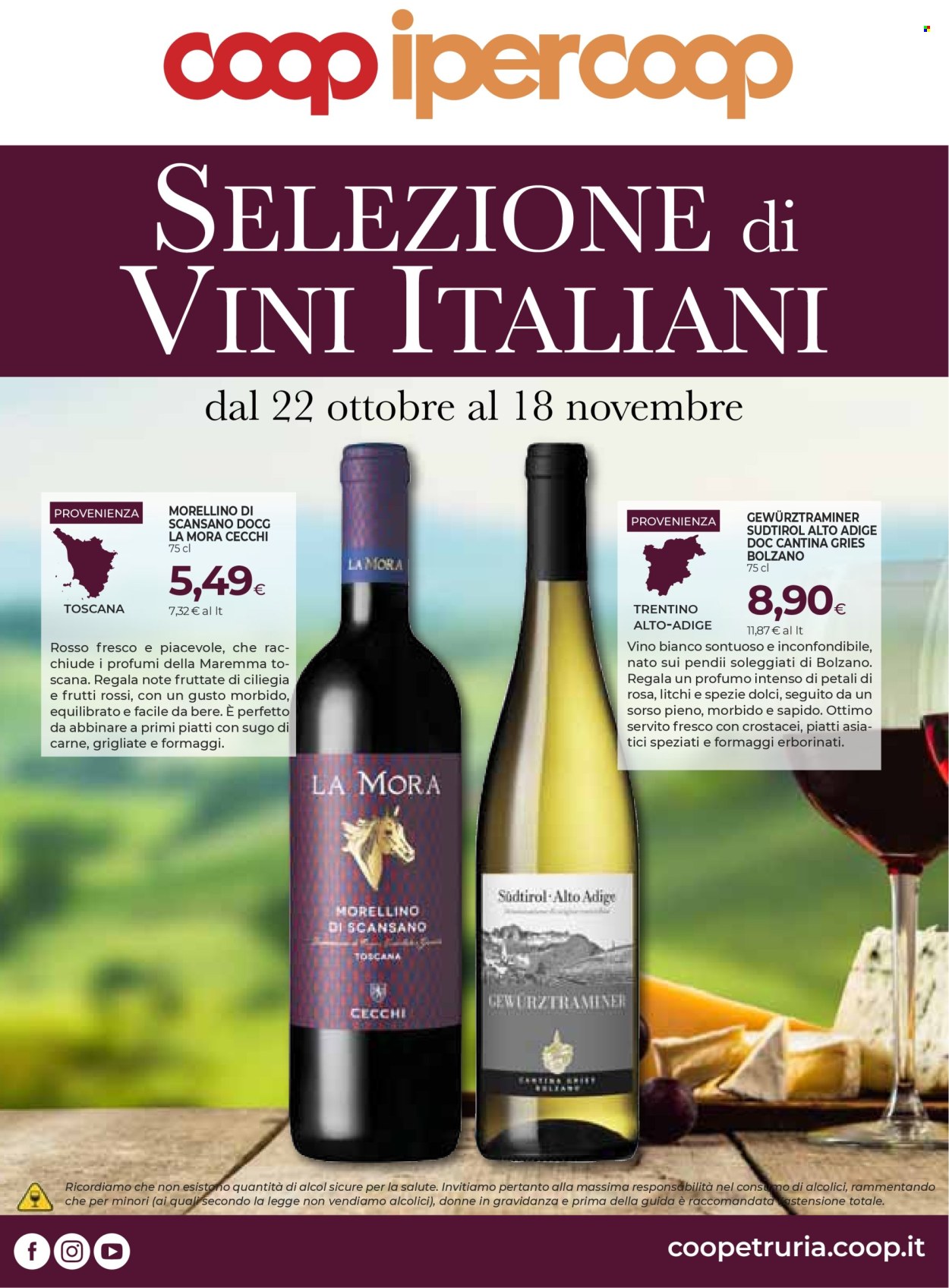 Volantino Coop - 22/10/2026 - 18/11/2026. Pagina 1