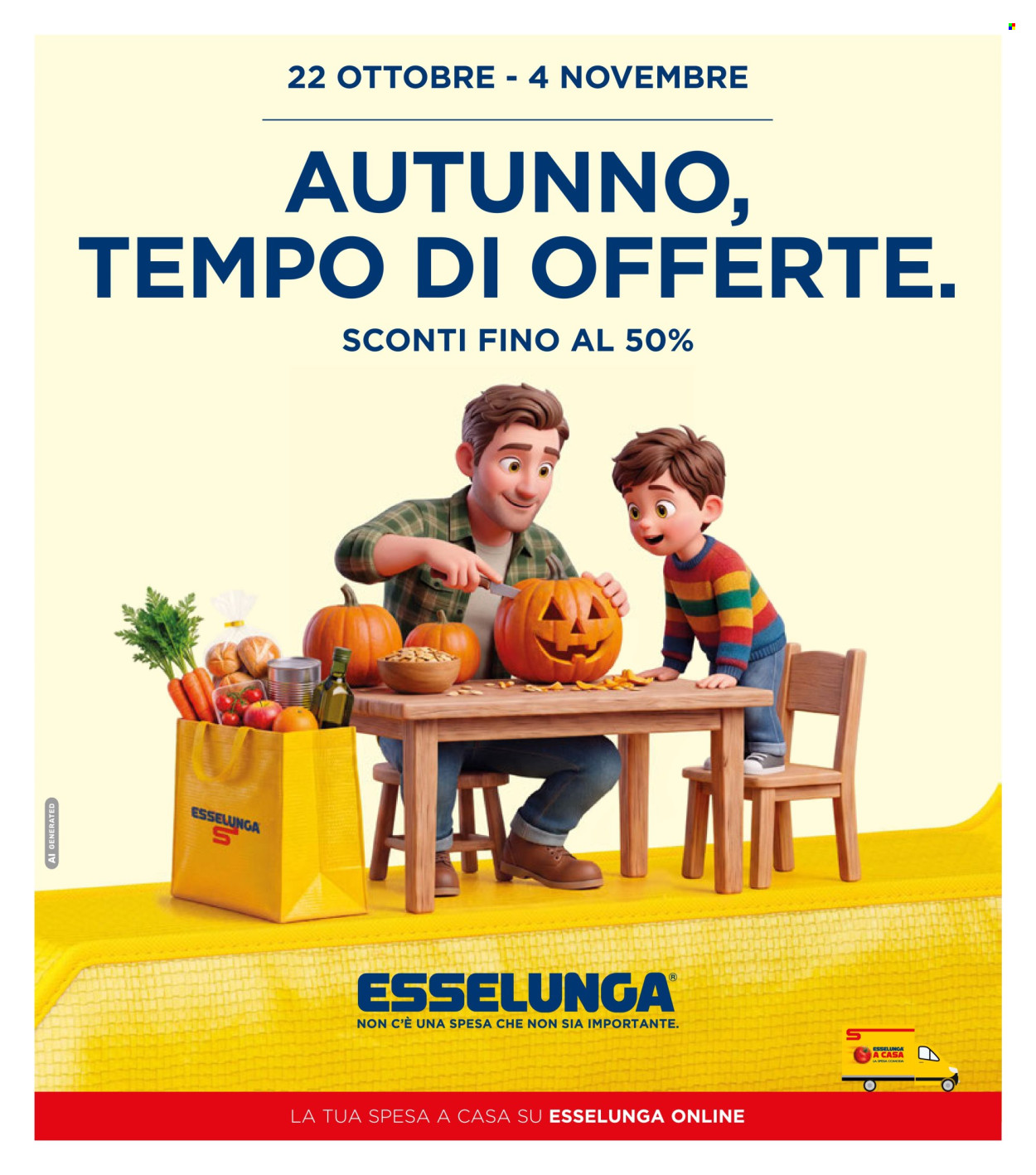 Volantino Esselunga - 22/10/2026 - 4/11/2026. Pagina 1