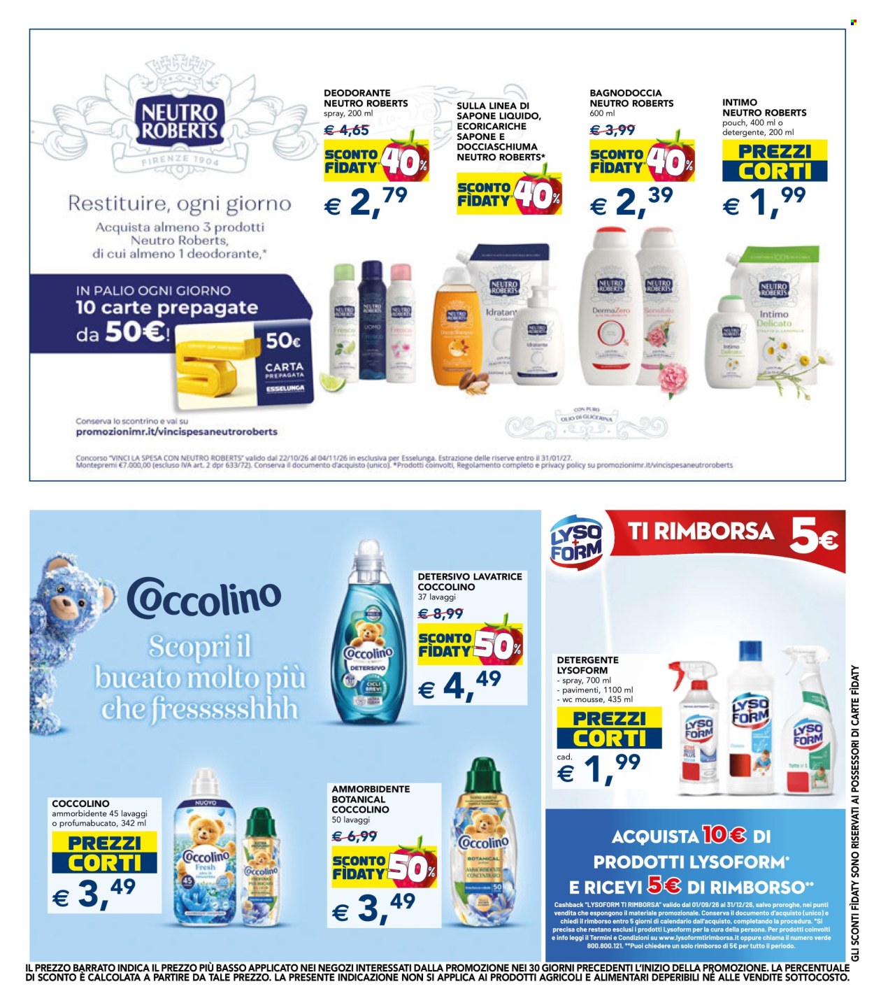 Volantino Esselunga - 22/10/2026 - 4/11/2026. Pagina 19