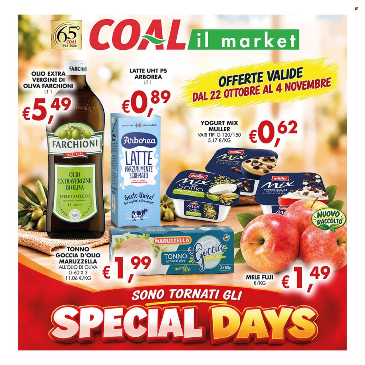Volantino COAL - 22/10/2026 - 4/11/2026. Pagina 1
