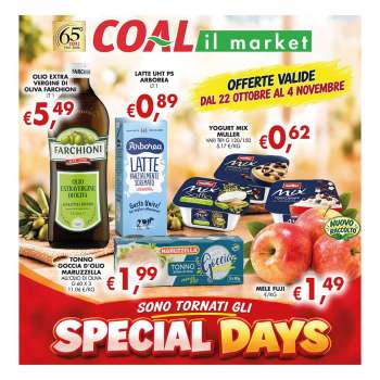 Volantino COAL - 22/10/2026 - 4/11/2026.