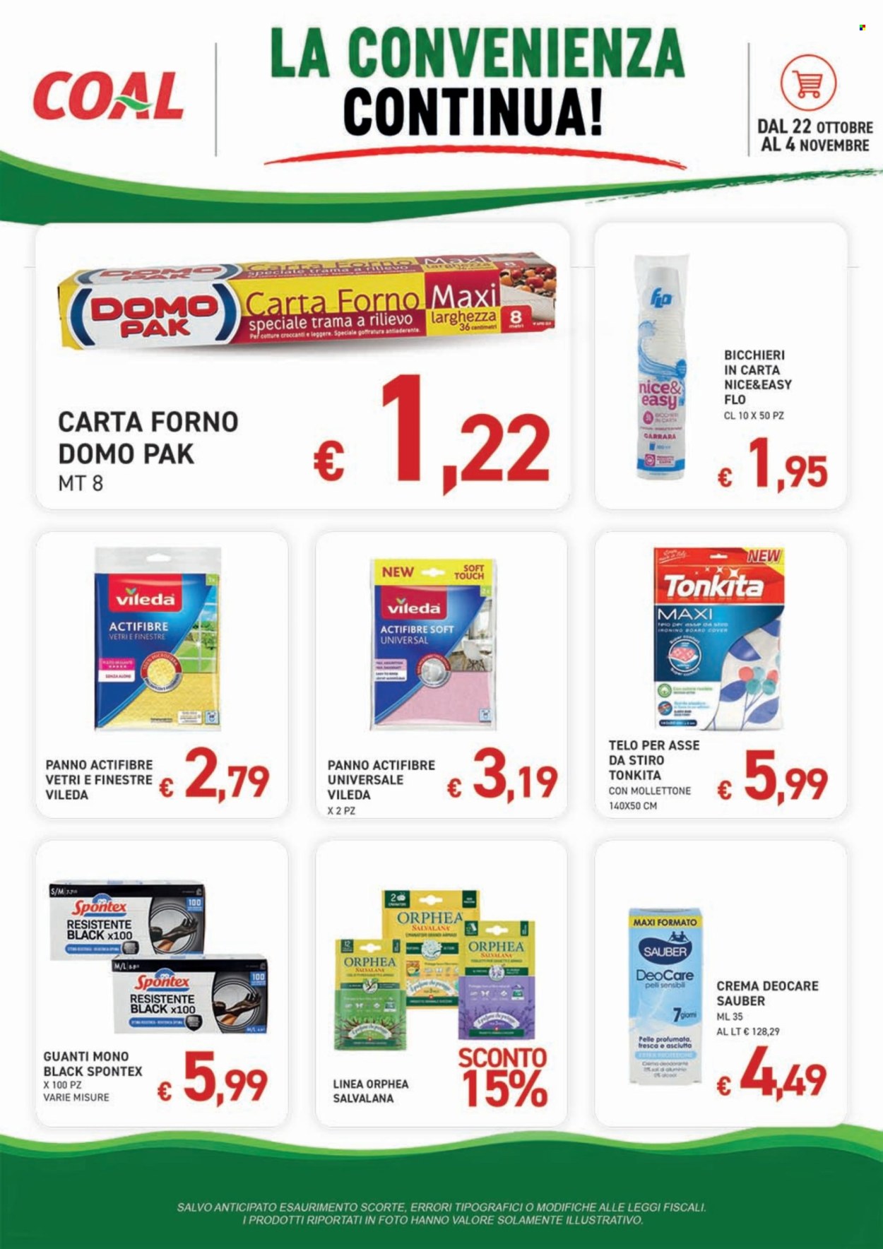 Volantino COAL - 22/10/2026 - 4/11/2026. Pagina 9
