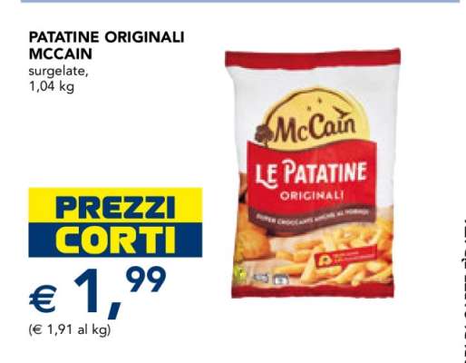 PATATINE ORIGINALI MCCAIN