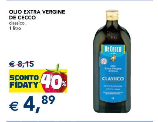 Olio Extra Vergine De Cecco