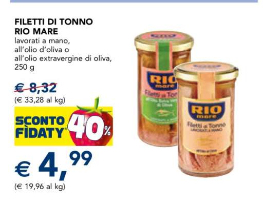 FILETTI DI TONNO RIO MARE